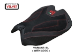 Tappezzeria Sitzbezug Argenta velvet mit V4 Logo Ducati Panigale V4