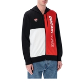 Ducati Corse Hoodie Rot/Schwarz