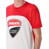 Ducati Corse T-Shirt Nero/Bianco