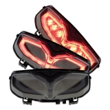 LED-Rcklicht dunkel getnt Yamaha MT-10
