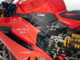 Ducabike seitliche Rahmenschrauben Set Ducati Panigale V2
