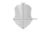 WRS Caponord Windschild Honda NC 750 X