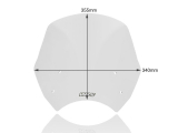 WRS Caponord Windschild Benelli Leoncino 500
