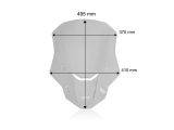WRS Caponord Windschild Honda XL 750 Transalp