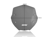 WRS Sport Windschild BMW R 1250 R