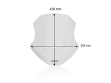 WRS Touring Windschild Honda NC 750 X