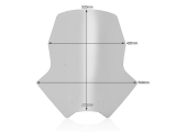 WRS Touring Windschild SYM JET X 125
