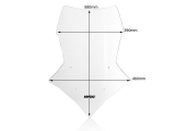 WRS Touring Windschild Yamaha Tracer 9