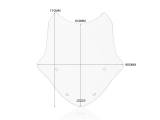 WRS Touring Windschild BMW R 1250 RT