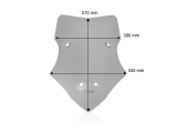 WRS Standard Windschild Ducati Multistrada V4 S