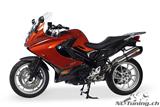 Protection thermique du pot dchappement en carbone Ilmberger BMW F 800 GT