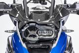 Carbon Ilmberger winddeflector op cockpit BMW R 1200 GS