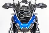 Carbon Ilmberger winddeflector op cockpit BMW R 1200 GS
