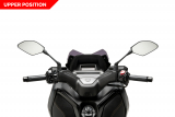 Puig Scooterscheibe V-Tech Sport Yamaha X-Max 300 Tech Max