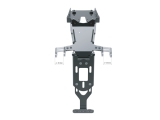 DBK verstellbarer Kennzeichenhalter Ducati Monster V2 / +