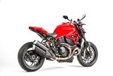 Protge-chaleur dchappement en carbone Ilmberger sur le collecteur Ducati Monster 1200 R