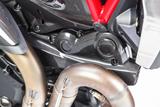 cache-courroie dente en carbone Ilmberger horizontal Ducati Monster 1200 R