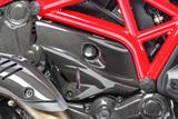 Carbon Ilmberger Abdeckung unterm Rahmen Set Ducati Monster 1200