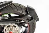 Carbon Ilmberger spatscherm achter Ducati Multistrada 1200