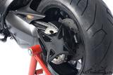 Carbon Ilmberger Kennzeichenhalter inkl. Kettenschutz Ducati Diavel