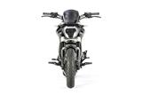 Carbon Ilmberger exhaust heat shield on tailpipe Ducati XDiavel