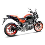 chappement Leo Vince Nero Honda NC 750 S