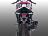 DBK verstelbare kentekenplaathouder Aprilia Tuono V4