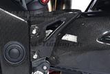 Carbon Ilmberger heel guard set Triumph Speed Triple 1050