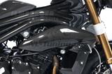 Cubierta lateral de carbono Ilmberger sobre radiador Triumph Speed Triple 1050