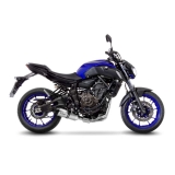 Avgasrr Leo Vince LV One EVO Komplett system Yamaha MT-07